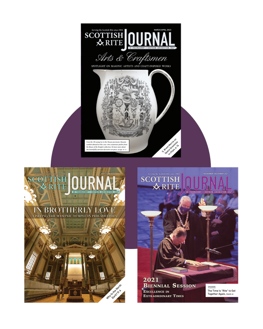 Scottish Rite Journal Three year subscription (Foreign Address)