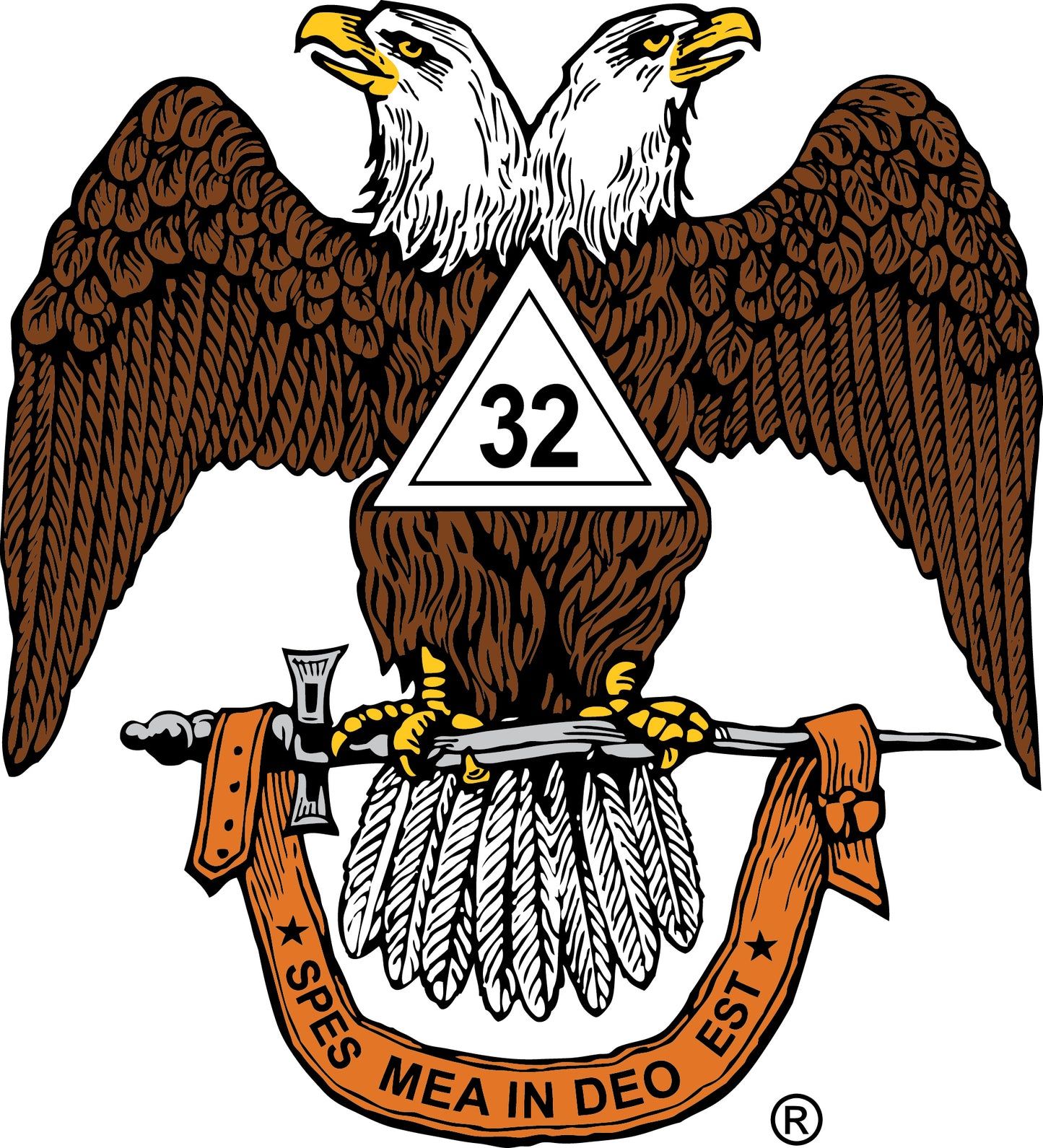 32nd Eaglhe Sticker