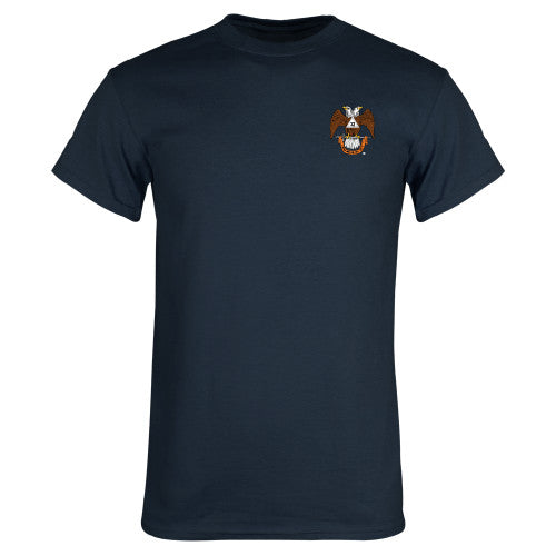 Navy T Shirt - 32nd Eagle