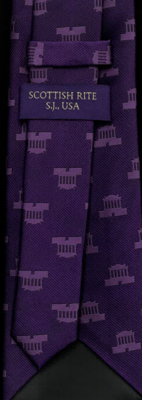Scottish Rite 225th Anniversary Necktie - 32nd Eagle
