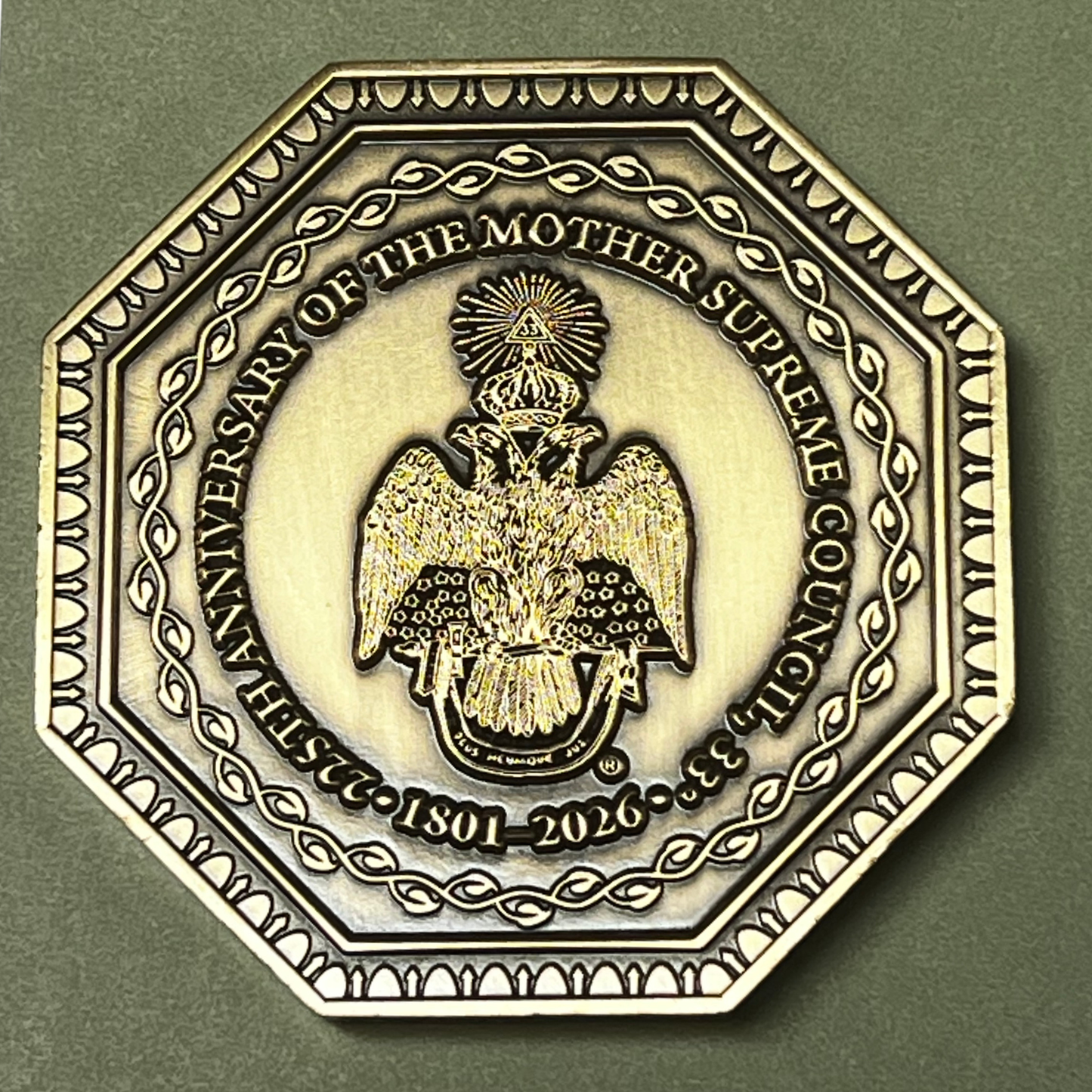 Scottish Rite 225th Anniversary Coin