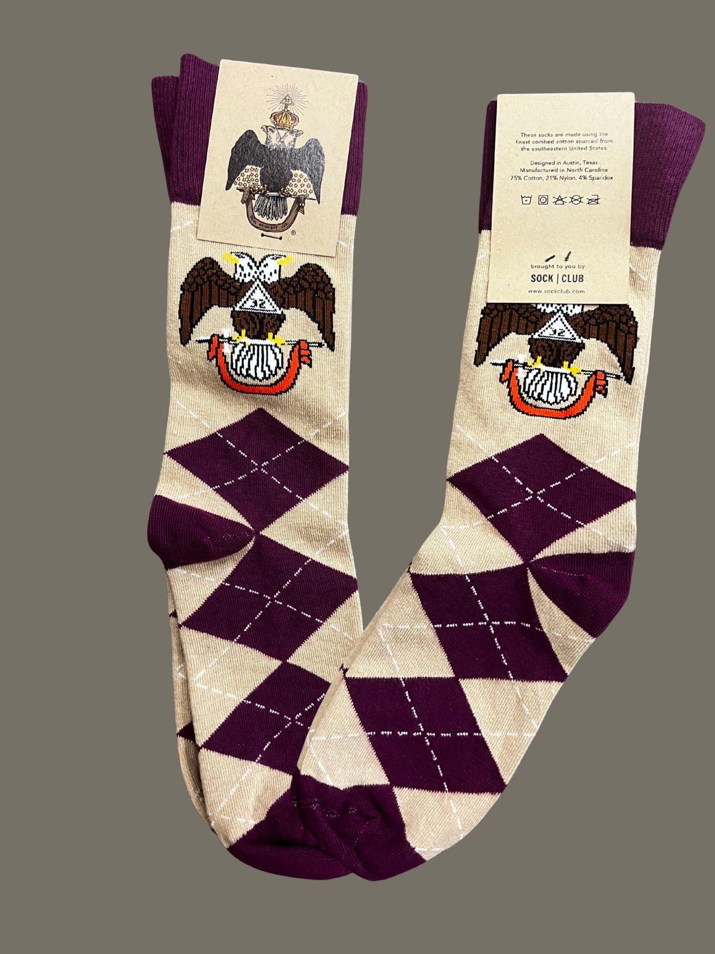 Scottish Rite Dress Socks